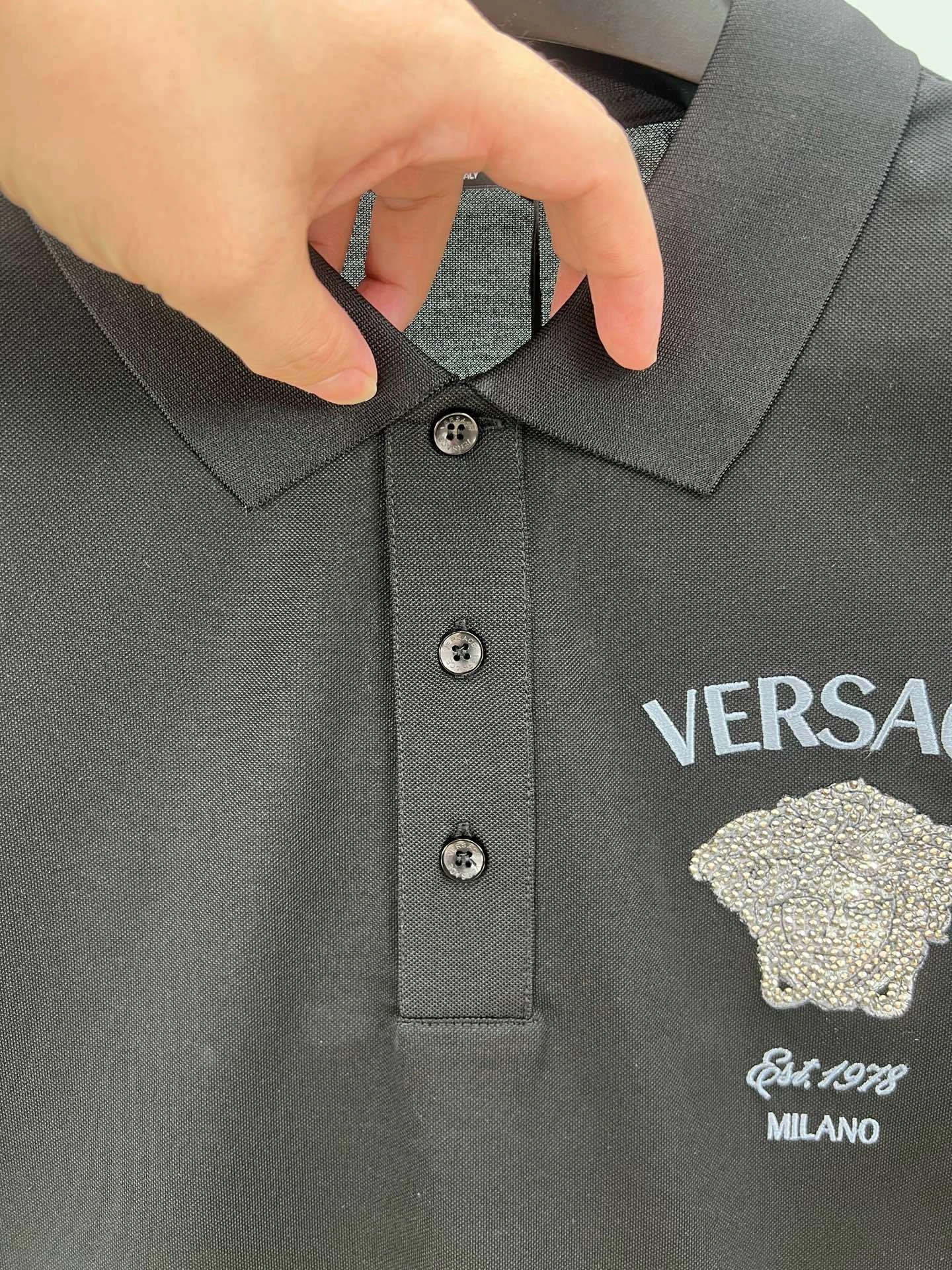 wg.luxury- V5rs135 embroidery Polo 2Colour item:E-F355B1655-2